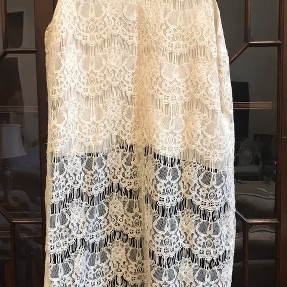 NWT Lace and Satin Astr sleeveless Dress - Picture 12 of 12